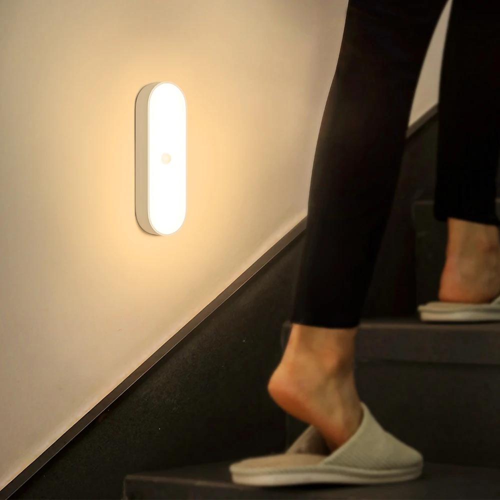 USB Rechargeable Under Cabinet Lights Smart Motion Sensor LED Dimmable Night Light for Kitchen Closet Wardrobe Stairs Lighting Warm Light
USB Rechargeable Under Cabinet Lights Smart Motion Sensor LED Dimmable Night Light for Kitchen Closet Wardrobe Stairs Lighting Warm Light