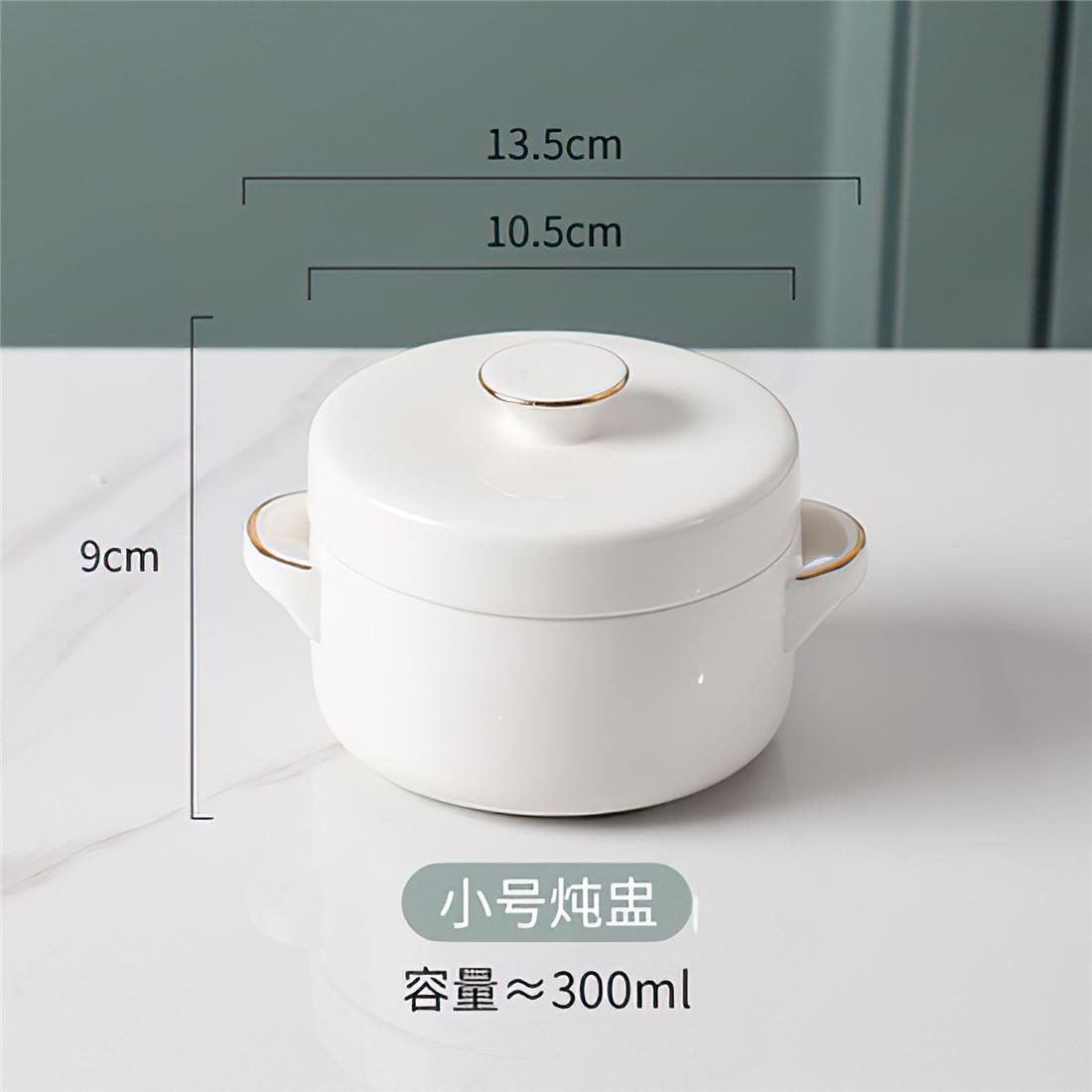 450/650ml Large Stew Cup Green Phnom Penh Ceramic Binaural Bowl Stew Egg Double-lid Handle Water-proof Home Kitchen Soup Pot
450/650ml Large Stew Cup Green Phnom Penh Ceramic Binaural Bowl Stew Egg Double-lid Handle Water-proof Home Kitchen Soup Pot