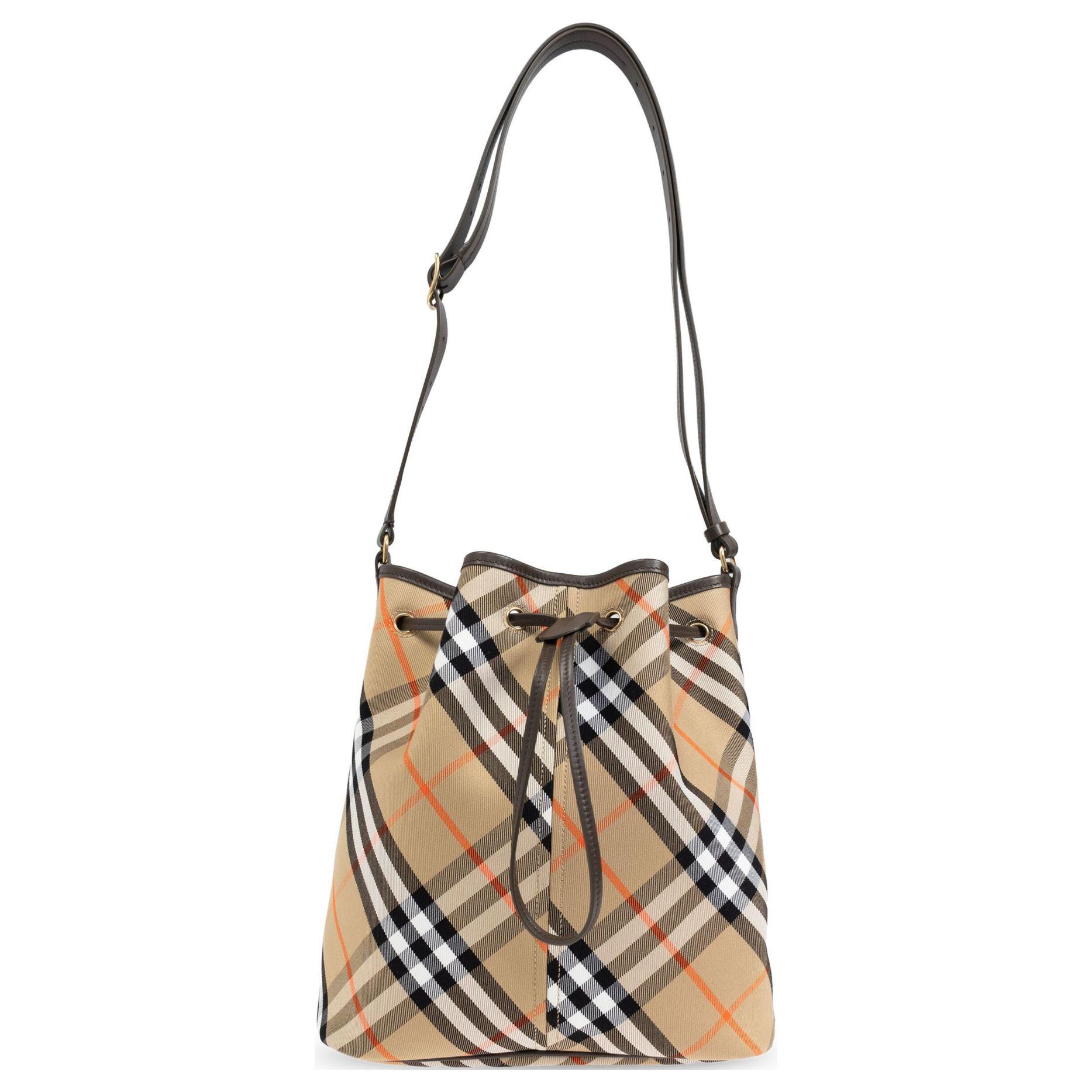 Burberry Classic Check Drawstring Closure Cotton Bucket Bag Women bags Beige 80938691 Basic Set (Bag+Dust Bag)
Burberry Classic Check Drawstring Closure Cotton Bucket Bag Women bags Beige 80938691 Basic Set (Bag+Dust Bag)