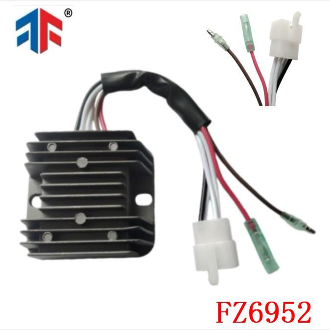 Yamaha Motorcycle Rectifier for YFB250 & YFM350/400 (4GB-81960-00-00) 14.5V
Yamaha Motorcycle Rectifier for YFB250 & YFM350/400 (4GB-81960-00-00) 14.5V