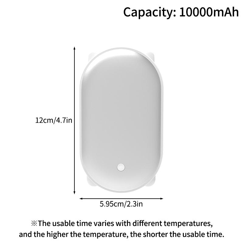 Plush Hand Warmer Rechargeable Mini Electric Warmer Winter with Digital Display Pocket Heater 2 IN 1USB Charging Power Bank
Plush Hand Warmer Rechargeable Mini Electric Warmer Winter with Digital Display Pocket Heater 2 IN 1USB Charging Power Bank