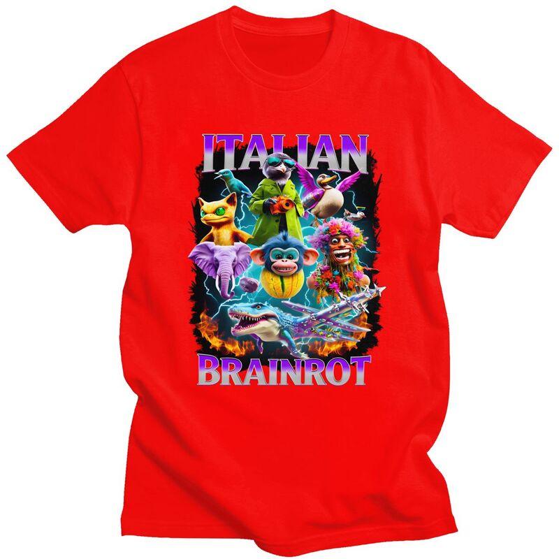 Italian Brainrot Meme Design T Shirts 100 Cotton Tees Shirt Streetwear Round Neck Tshirts Casual ShortSleeve Clothing S
Italian Brainrot Meme Design T Shirts 100 Cotton Tees Shirt Streetwear Round Neck Tshirts Casual ShortSleeve Clothing S