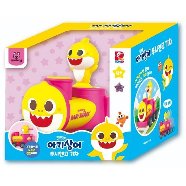 Игрушка-поезд Pinkfong Baby Shark Push & Go, желтый + синий + розовый, популярные корейские игрушки
Игрушка-поезд Pinkfong Baby Shark Push & Go, желтый + синий + розовый, популярные корейские игрушки