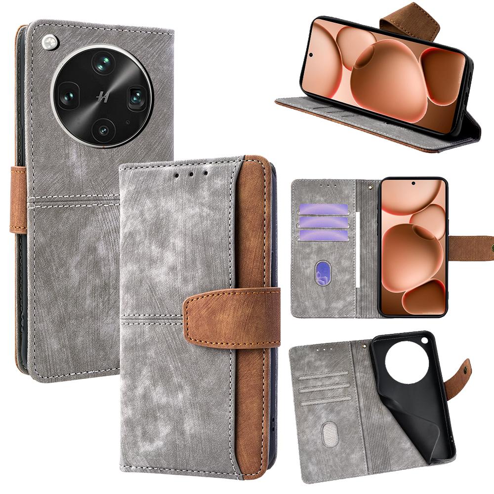 For Oppo Find X8 Ultra 5G Case RFID Blocking Color Splicing PU Leather Wallet Phone Cover Grey
For Oppo Find X8 Ultra 5G Case RFID Blocking Color Splicing PU Leather Wallet Phone Cover Grey