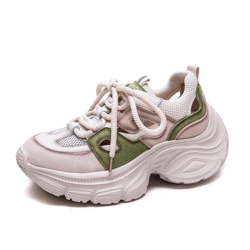 Women s Chunky Mesh Leather Platform Sneakers – Height Increasing Retro Lace-Up Trainers 40 зелений
Women s Chunky Mesh Leather Platform Sneakers – Height Increasing Retro Lace-Up Trainers 40 зелений