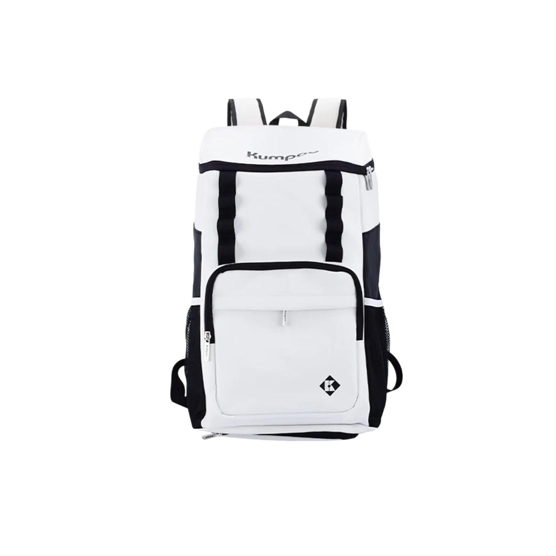 KUMPOO Badminton Bag with Separate Shoe Compartment, Multi-Compartment, Double Zipper Shoulder Bag, White-Black KBR-636
KUMPOO Badminton Bag with Separate Shoe Compartment, Multi-Compartment, Double Zipper Shoulder Bag, White-Black KBR-636