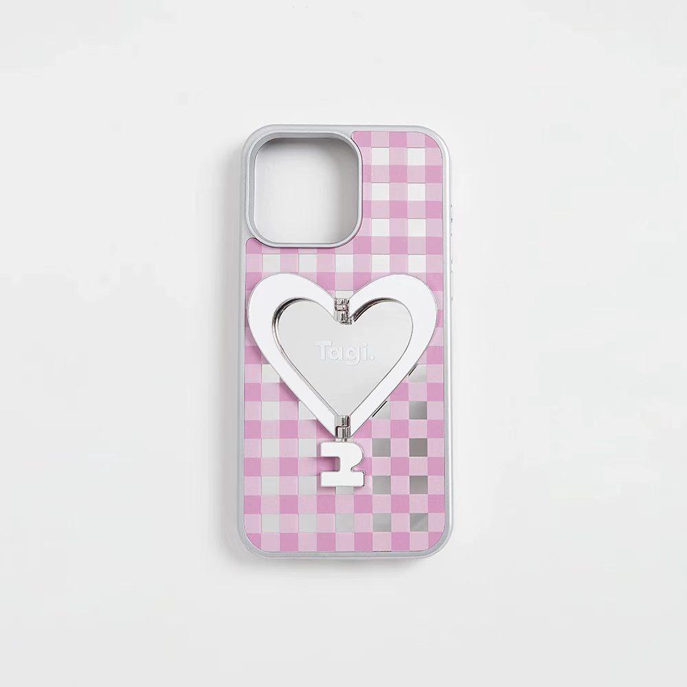 Heart-Shaped Leather Phone Case with Metal Bracket for iPhone 16 Pro Max - Tags That Make You Happy iPhone 16 Pro
Heart-Shaped Leather Phone Case with Metal Bracket for iPhone 16 Pro Max - Tags That Make You Happy iPhone 16 Pro