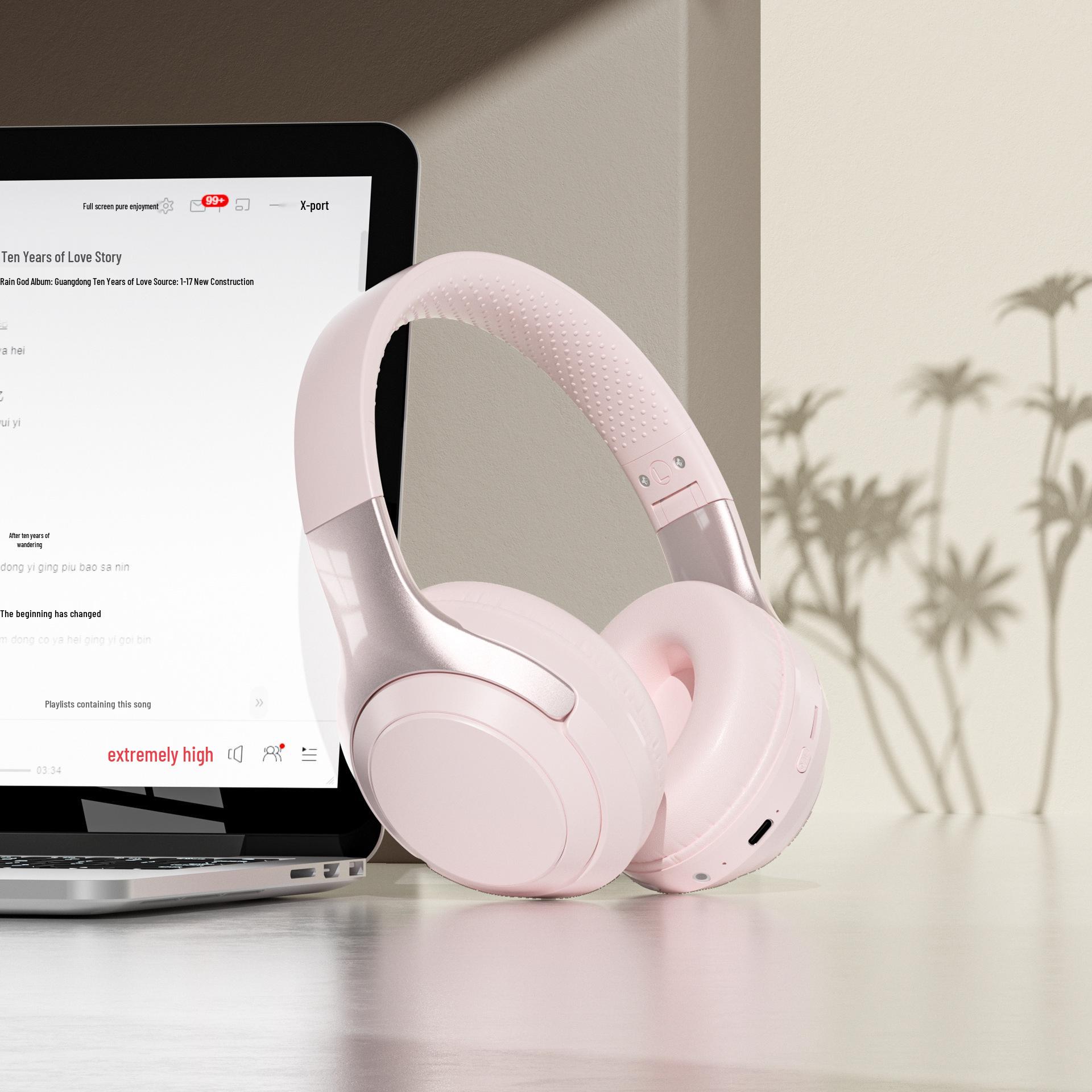 WH200 Over-Ear Wireless Headset: HiFi Sound, Long Battery Life available.
WH200 Over-Ear Wireless Headset: HiFi Sound, Long Battery Life available.