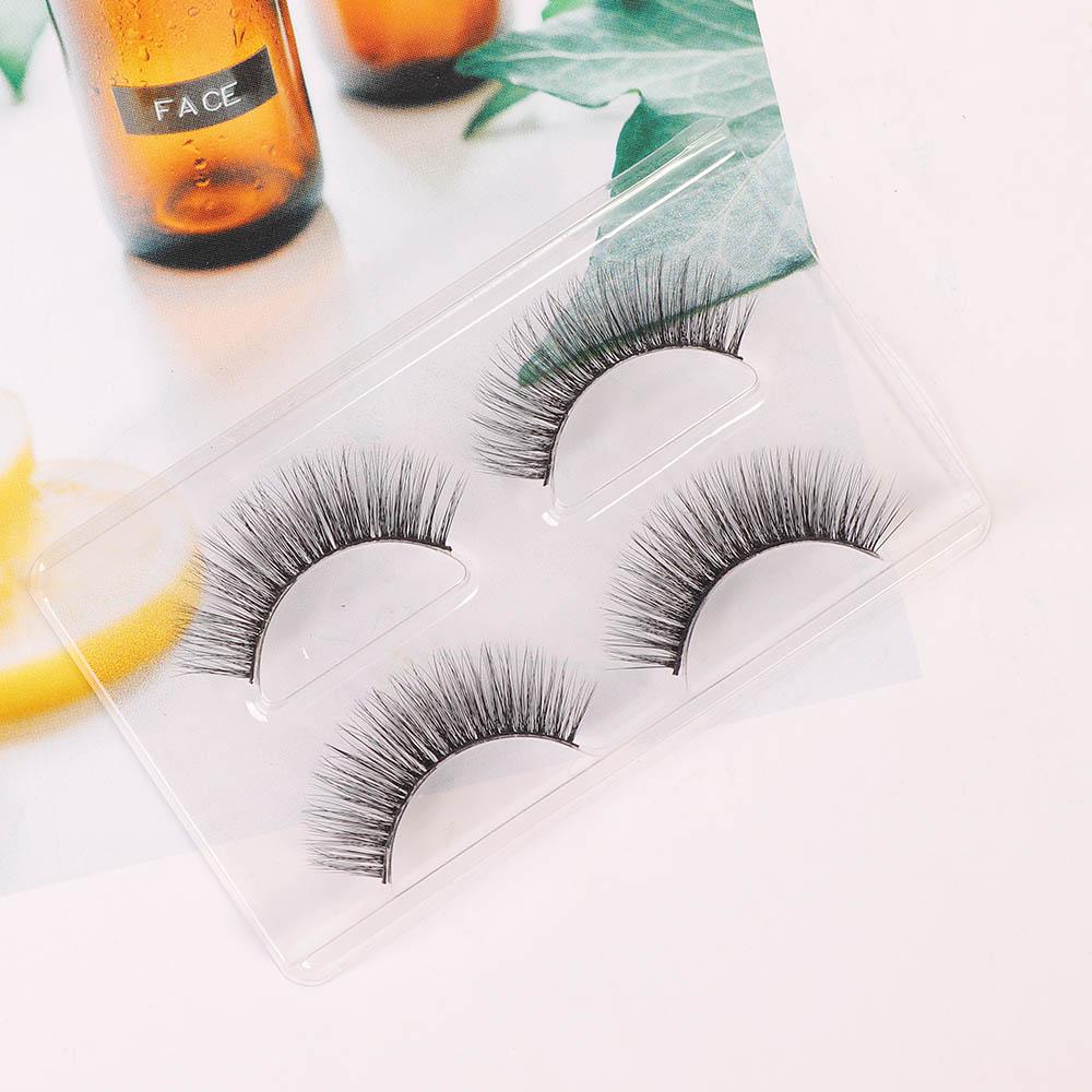 Long Makeup Tool 3D False Eyelashes 2 Pairs Natural Fake Lashes Cross Thick 
Long Makeup Tool 3D False Eyelashes 2 Pairs Natural Fake Lashes Cross Thick