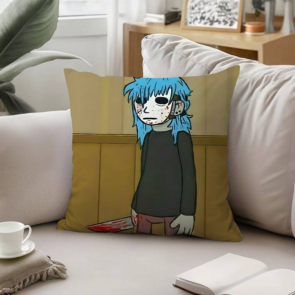 Cool CSally Facew Pillow Case Sofa And Living Room Decorative Cushion Covers Dustproof And Miteproof Invisible Zipper 40x40 cm
Cool CSally Facew Pillow Case Sofa And Living Room Decorative Cushion Covers Dustproof And Miteproof Invisible Zipper 40x40 cm
