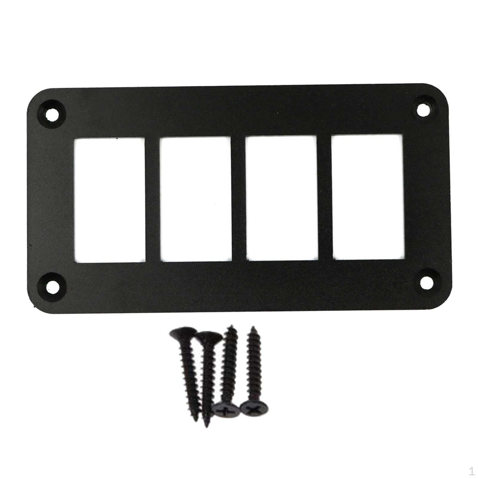 Rocker Switch Panel Housing Holder Waterproof Toggle Mounting Bracket 4 Way
Rocker Switch Panel Housing Holder Waterproof Toggle Mounting Bracket 4 Way