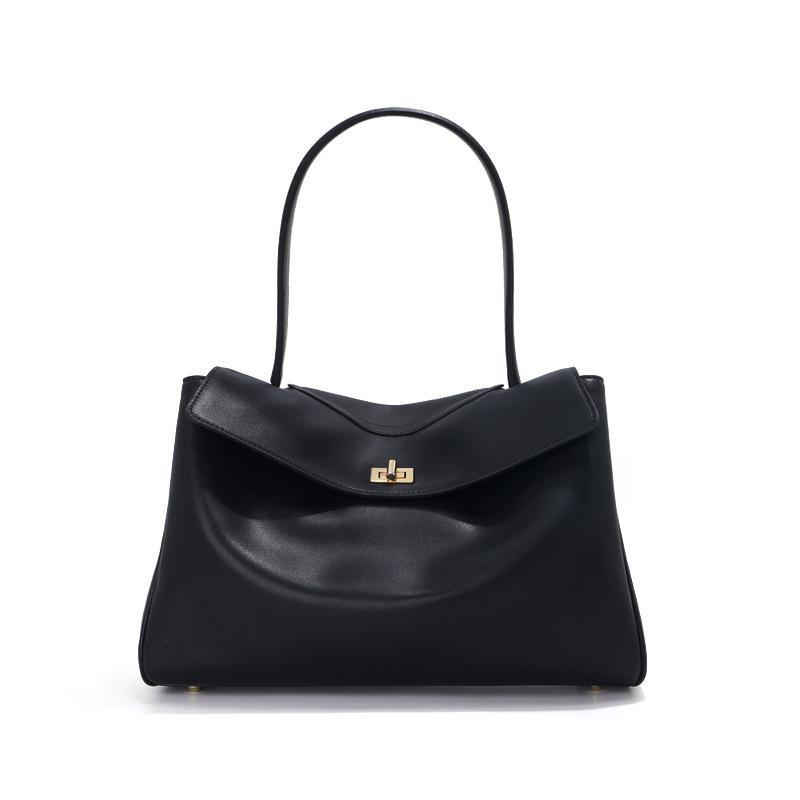 Large capacity tote bag women s soft-faced commuter underarm bag first layer cowhide high-end leather portable shoulder messenger bag 34*11*23cm чорний
Large capacity tote bag women s soft-faced commuter underarm bag first layer cowhide high-end leather portable shoulder messenger bag 34*11*23cm чорний