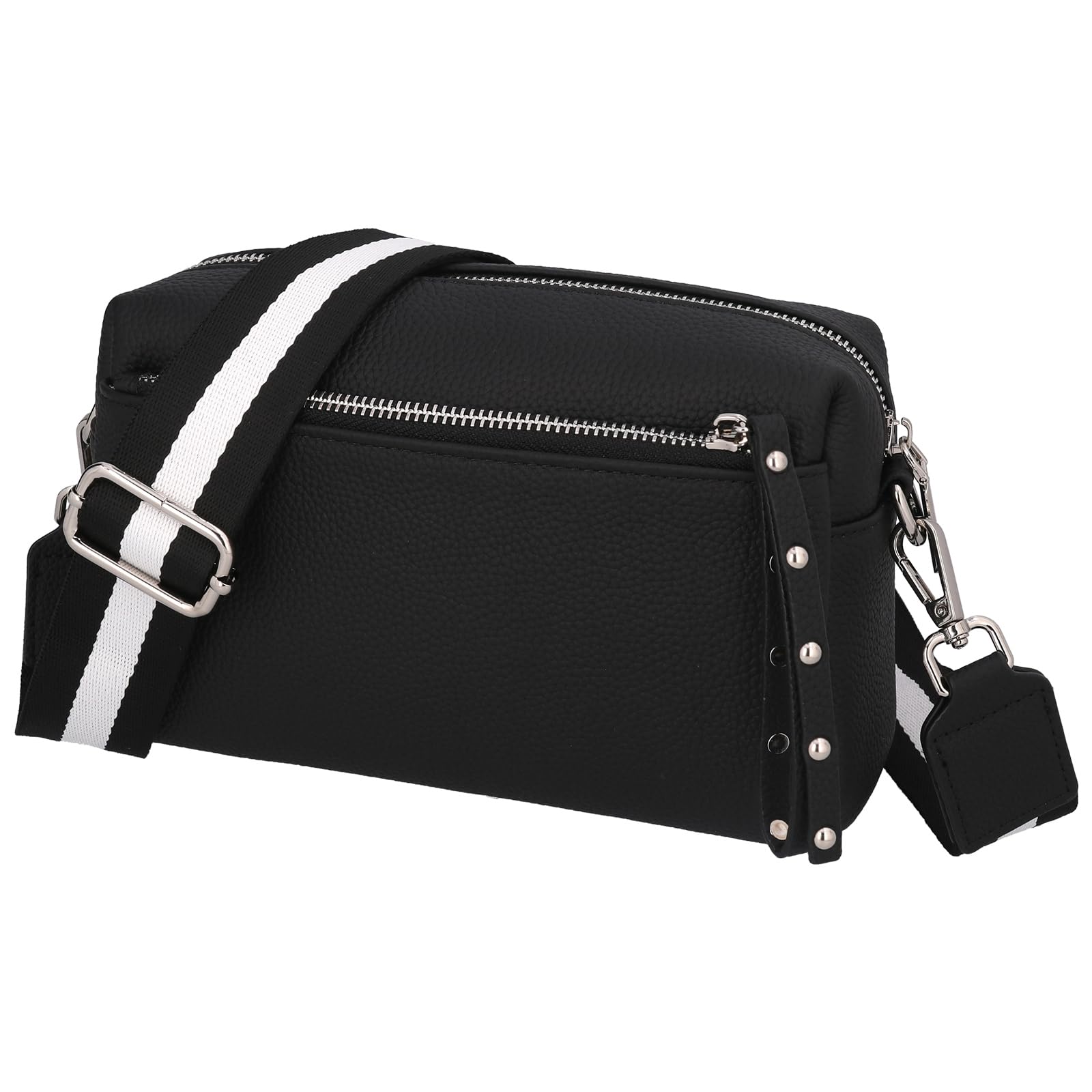 Haroi Women s Shoulder Bag, Small, Large Capacity, Genuine Leather, Mini Shoulder Bag, Pochette, Mini Bag, Casual Bag (Black)
Haroi Women s Shoulder Bag, Small, Large Capacity, Genuine Leather, Mini Shoulder Bag, Pochette, Mini Bag, Casual Bag (Black)