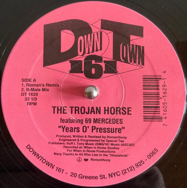 12inch Record TROJAN HORSE, 69 MERCEDES - Years O Pressure DT1629 DOWNTOWN 161 1994 US Dance & Electronica Used
12inch Record TROJAN HORSE, 69 MERCEDES - Years O Pressure DT1629 DOWNTOWN 161 1994 US Dance & Electronica Used