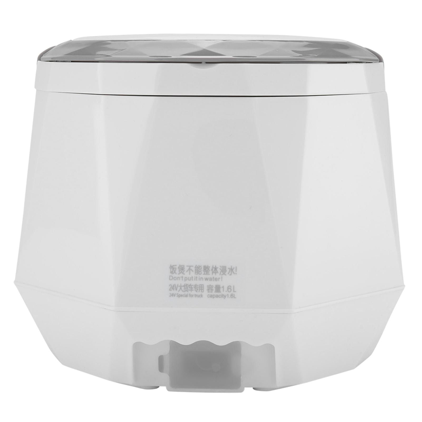 24V 140W 1.6 L Electric Portable Multifunctional Rice Cooker Food for Truck (White)
24V 140W 1.6 L Electric Portable Multifunctional Rice Cooker Food for Truck (White)