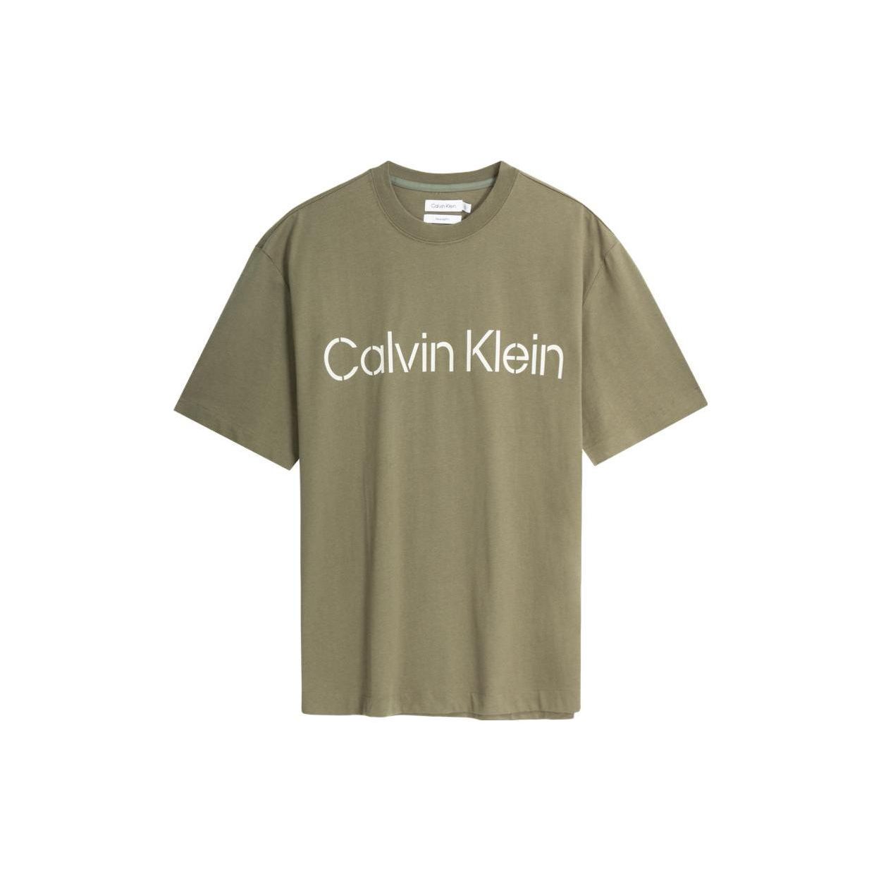 Calvin Klein SS23 Свободная футболка с логотипом и круглым вырезом с короткими рукавами, мужские топы, травяно-зеленый, серый 40LM200-LDY M
Calvin Klein SS23 Свободная футболка с логотипом и круглым вырезом с короткими рукавами, мужские топы, травяно-зеленый, серый 40LM200-LDY M