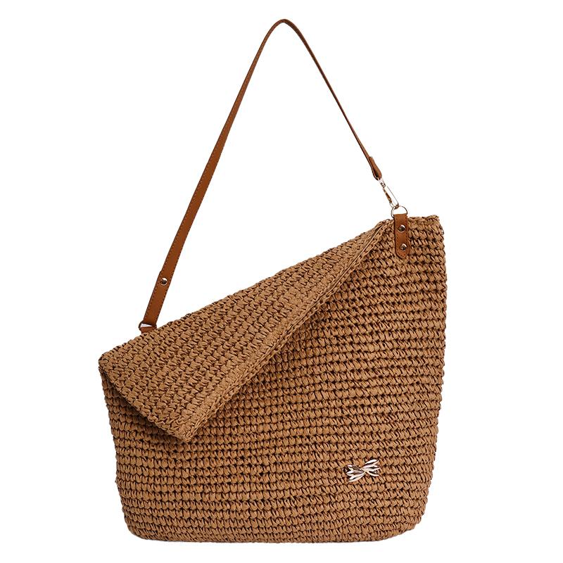 Summer Fashi Straw Woven Tote Bag for Women Large Capacity Youth Beach Handbag Leather Strap Casual Vacati Shoulder Bag хакі
Summer Fashi Straw Woven Tote Bag for Women Large Capacity Youth Beach Handbag Leather Strap Casual Vacati Shoulder Bag хакі