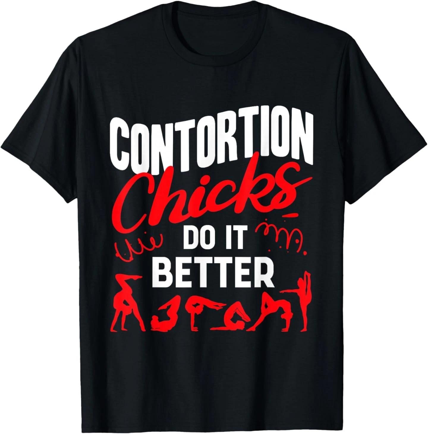 Contortion Chicks Do It Better Contortionist Contortion Yoga T-Shirt XL
Contortion Chicks Do It Better Contortionist Contortion Yoga T-Shirt XL