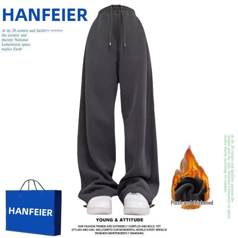 Women s Winter Fleece Lined High Waist Sweatpants - American Style Slimming Straight Wide Leg S (75-90 cm)
Women s Winter Fleece Lined High Waist Sweatpants - American Style Slimming Straight Wide Leg S (75-90 cm)