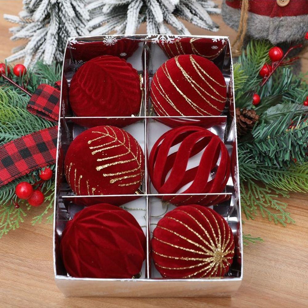 6pcs White Red Green Christmas Pendant Ball Christmas Tree Hanging Decoration Home Xmas Decor
6pcs White Red Green Christmas Pendant Ball Christmas Tree Hanging Decoration Home Xmas Decor