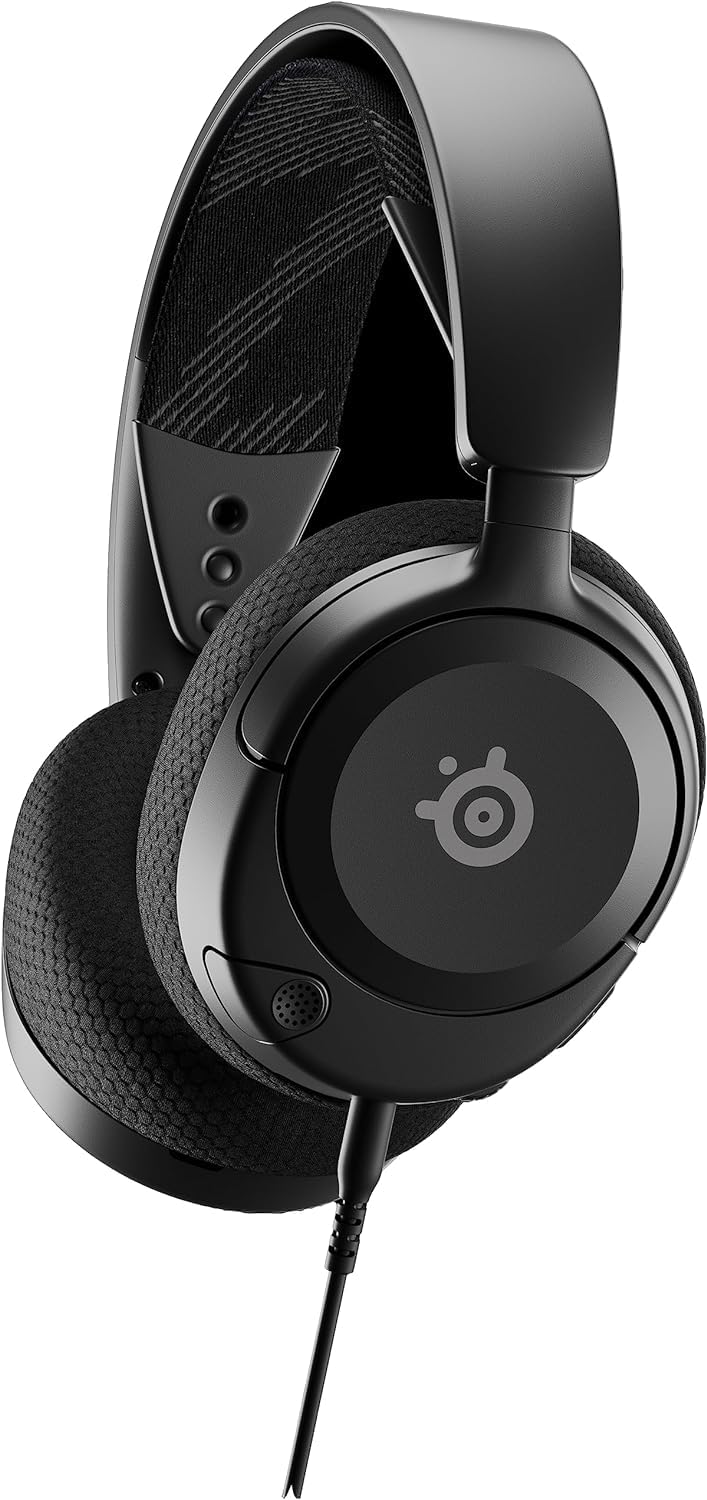 Игровая гарнитура SteelSeries Наушники Arctis Nova 1 Легкие Проводные Закрытого типа Совместимые с ПК PS5 PS4 Switch Микрофон Шумоподавление Пространственный чёрный
Игровая гарнитура SteelSeries Наушники Arctis Nova 1 Легкие Проводные Закрытого типа Совместимые с ПК PS5 PS4 Switch Микрофон Шумоподавление Пространственный чёрный