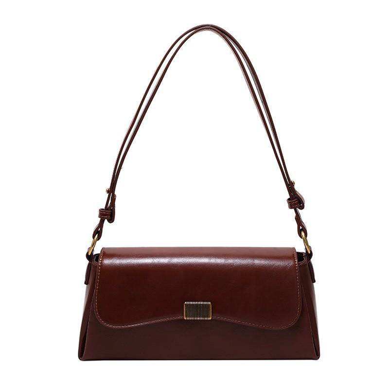 Simple Texture Shoulder Bag Women 2026 New Large-capacity Fashionable Underarm Commuting one size коричневий
Simple Texture Shoulder Bag Women 2026 New Large-capacity Fashionable Underarm Commuting one size коричневий
