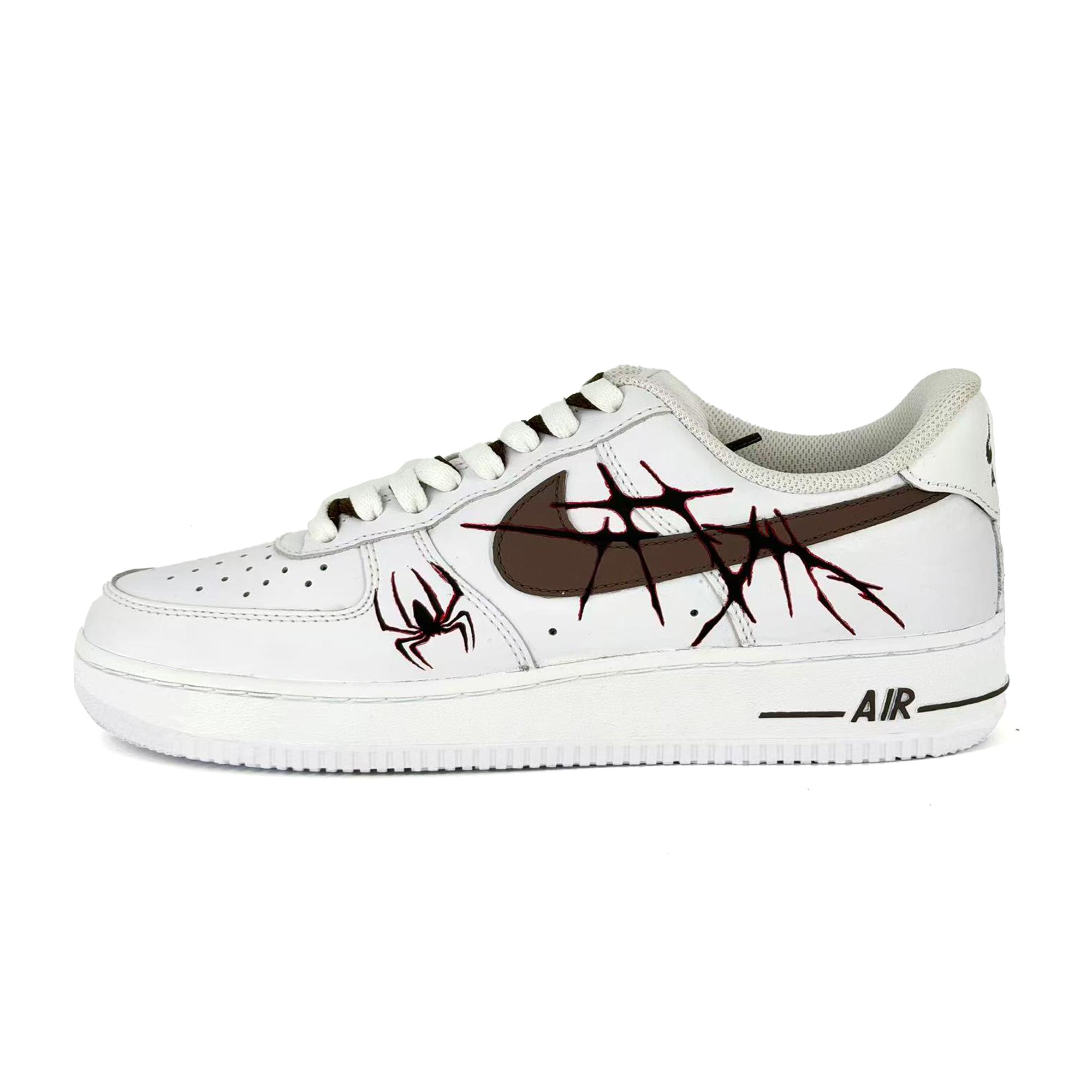 Nike Air Force 1 Spider Shadow Leather Cushioning Abrasion Resistant Low top Skateboard Shoes Women s Black White DD8959-100(Team520) 38.5
Nike Air Force 1 Spider Shadow Leather Cushioning Abrasion Resistant Low top Skateboard Shoes Women s Black White DD8959-100(Team520) 38.5