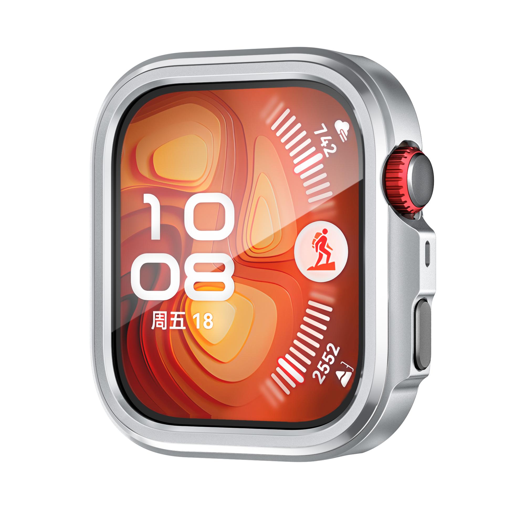 Metal Case for Huawei Watch Fit 4 Pro Accessories Hollow Protective Bumper Frame for Huawei Fit 4 Protector Cover No Glass Shell for Huawei Fit 4 Pro срібний
Metal Case for Huawei Watch Fit 4 Pro Accessories Hollow Protective Bumper Frame for Huawei Fit 4 Protector Cover No Glass Shell for Huawei Fit 4 Pro срібний