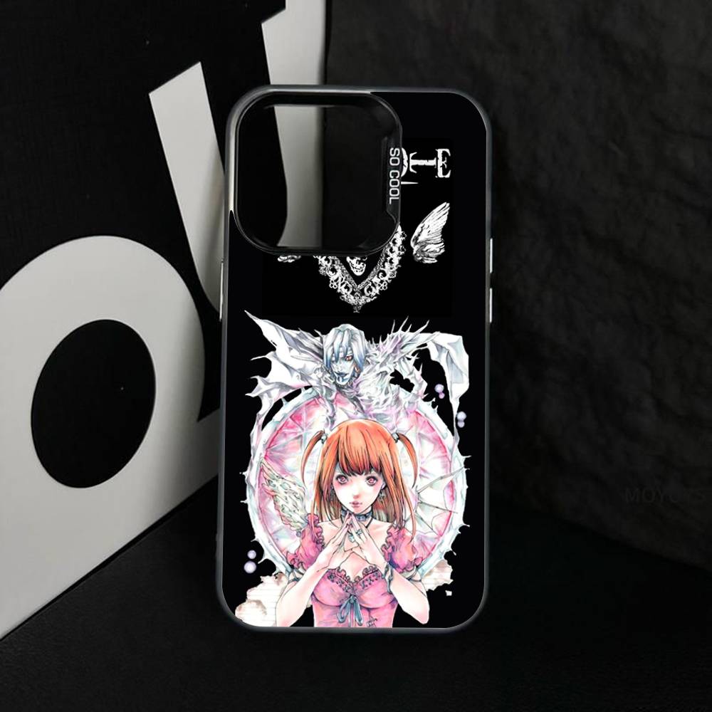 Misa anime D-Death N-Note Silver Plated Inside Phone Case For iPhone 17 16 15 14 11 12 13 Pro Max Plus X XR XS Max Colored iPhone 14pro max
Misa anime D-Death N-Note Silver Plated Inside Phone Case For iPhone 17 16 15 14 11 12 13 Pro Max Plus X XR XS Max Colored iPhone 14pro max