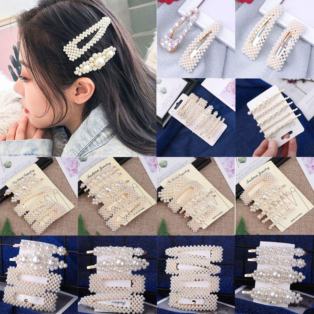 Fashion Hair Accessories Women Barrettes Headdress Jewelry Pearl Flower Hairpins Hair Clip
Fashion Hair Accessories Women Barrettes Headdress Jewelry Pearl Flower Hairpins Hair Clip