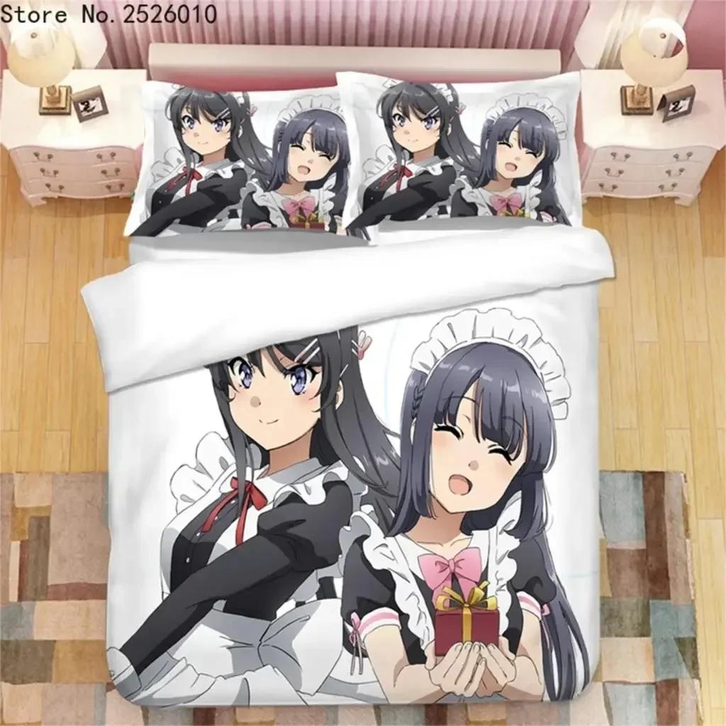 Comforter Japanese Anime Sakurajima Mai 3D Printed Bedding Set S S Comforter Bedding Set Bedclothes 04 Comforter (quilt)-EU Single(135*200cm)3pcs
Comforter Japanese Anime Sakurajima Mai 3D Printed Bedding Set S S Comforter Bedding Set Bedclothes 04 Comforter (quilt)-EU Single(135*200cm)3pcs