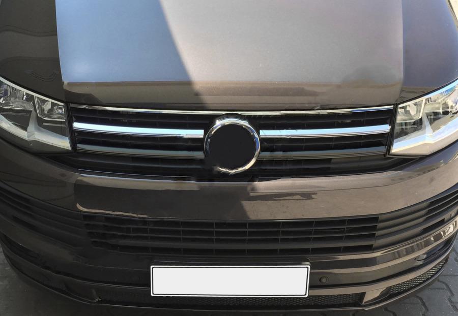 Upper grille overlays2015-2019 (2 pcs, stainless steel) OmsaLine - Italian stainless steel for Volkswagen T6
Upper grille overlays2015-2019 (2 pcs, stainless steel) OmsaLine - Italian stainless steel for Volkswagen T6