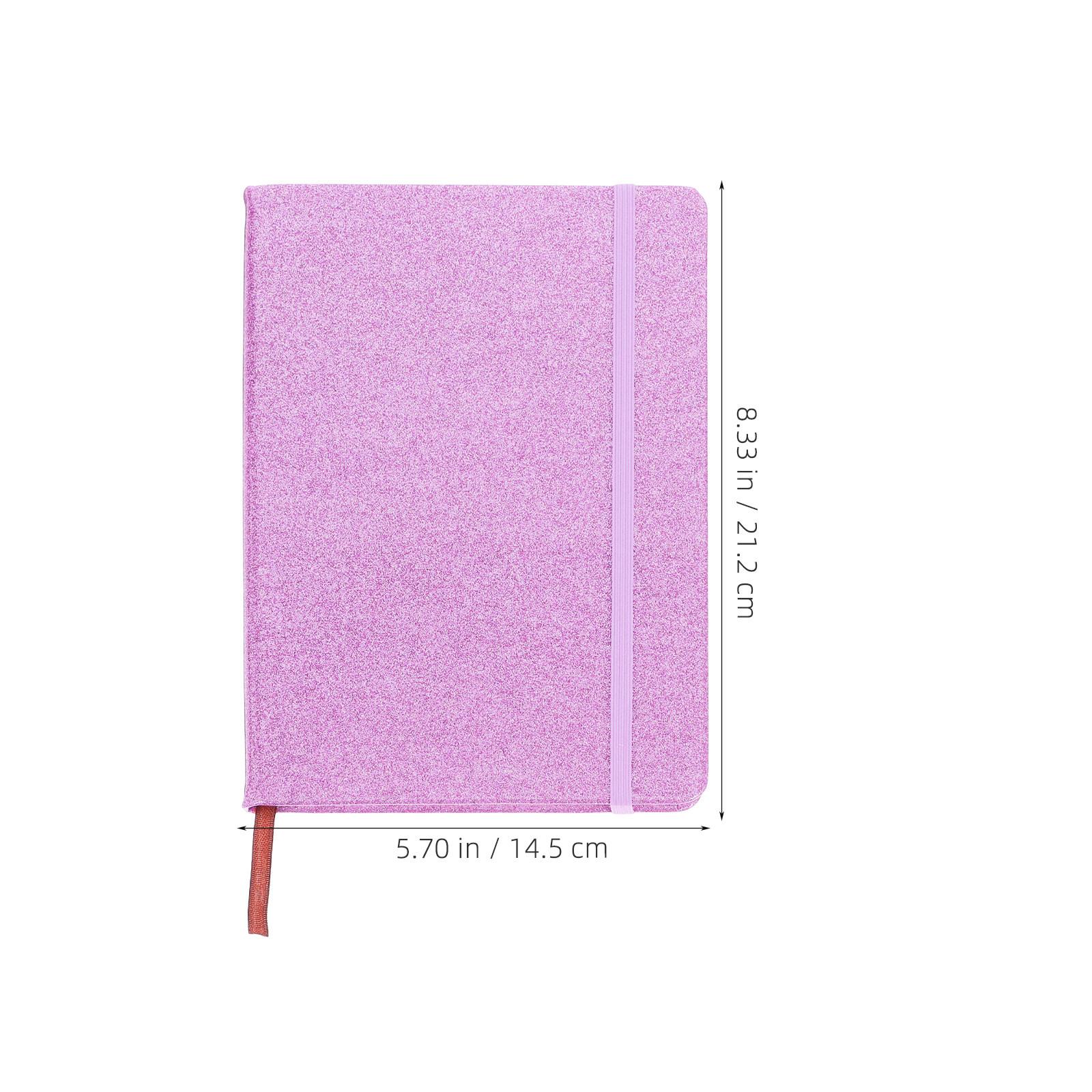 A5 Sparkle Hardcover Notebook Elastic Closure Waterproof Cover Ideal Daily Writing Travel Diary Professional Journal for фіолетовий
A5 Sparkle Hardcover Notebook Elastic Closure Waterproof Cover Ideal Daily Writing Travel Diary Professional Journal for фіолетовий