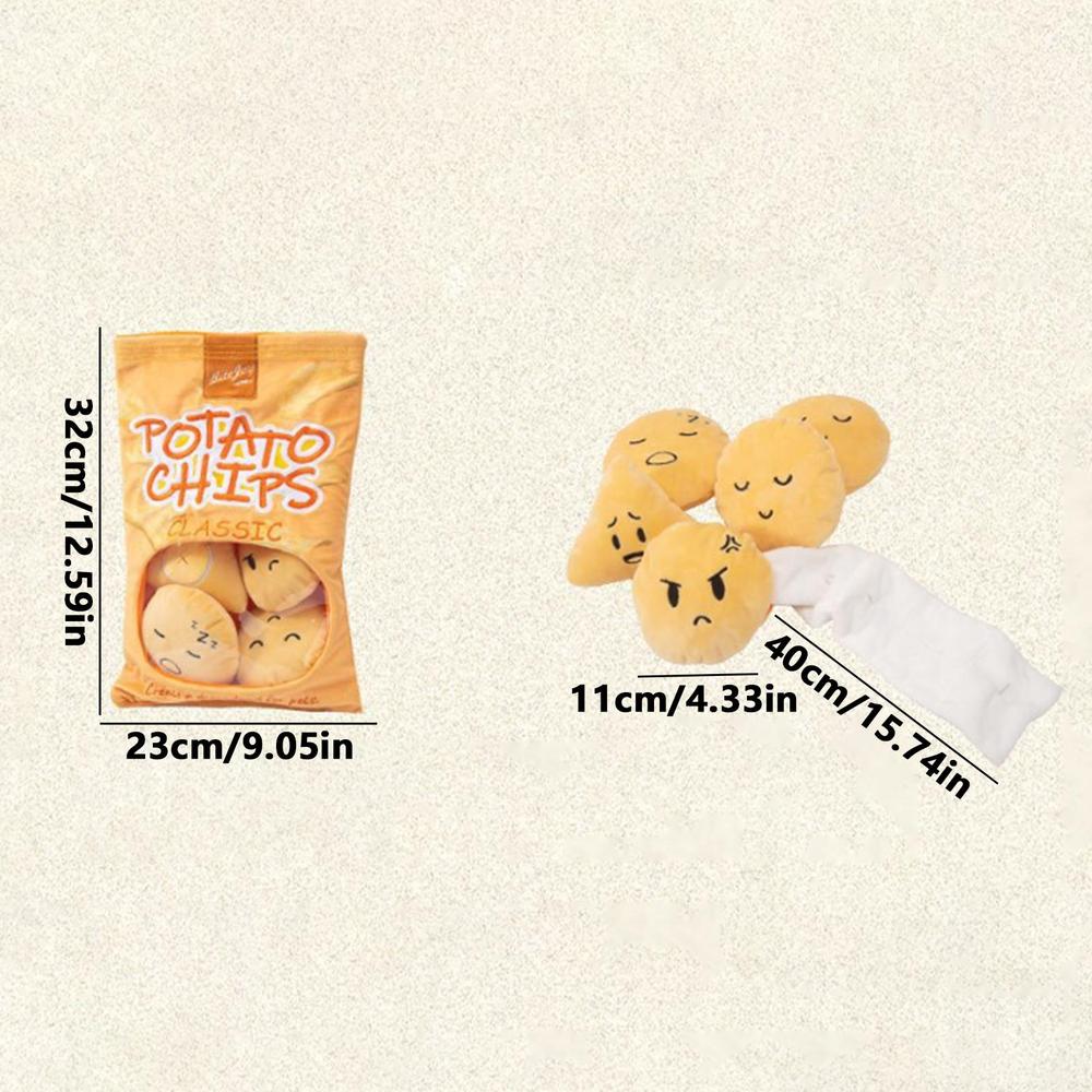 Pet Food Hiding Toy Plush Snack Bag Dog Training Teething Toy Interactive Feeder Dog Cat Chew Toys With Squeaker Hide Food Toys
Pet Food Hiding Toy Plush Snack Bag Dog Training Teething Toy Interactive Feeder Dog Cat Chew Toys With Squeaker Hide Food Toys