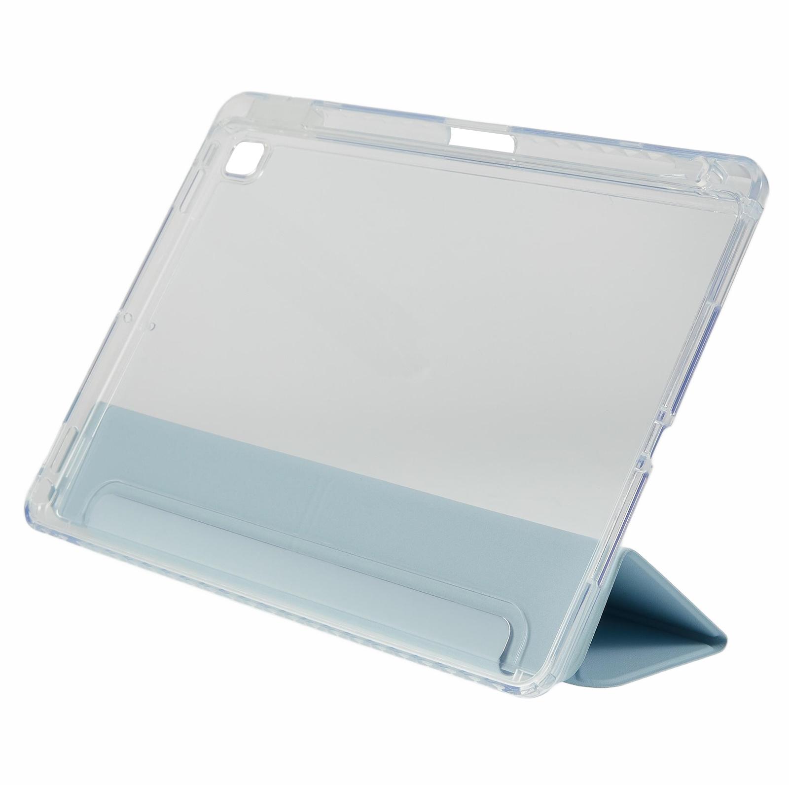 Tablet Case For iPad 10.2 (2021)/(2020)/(2019)/Air 10.5 inch (2019)/Pro 10.5-inch (2017) Origami Stand Clear Back PU Leather Cover Sapphire
Tablet Case For iPad 10.2 (2021)/(2020)/(2019)/Air 10.5 inch (2019)/Pro 10.5-inch (2017) Origami Stand Clear Back PU Leather Cover Sapphire