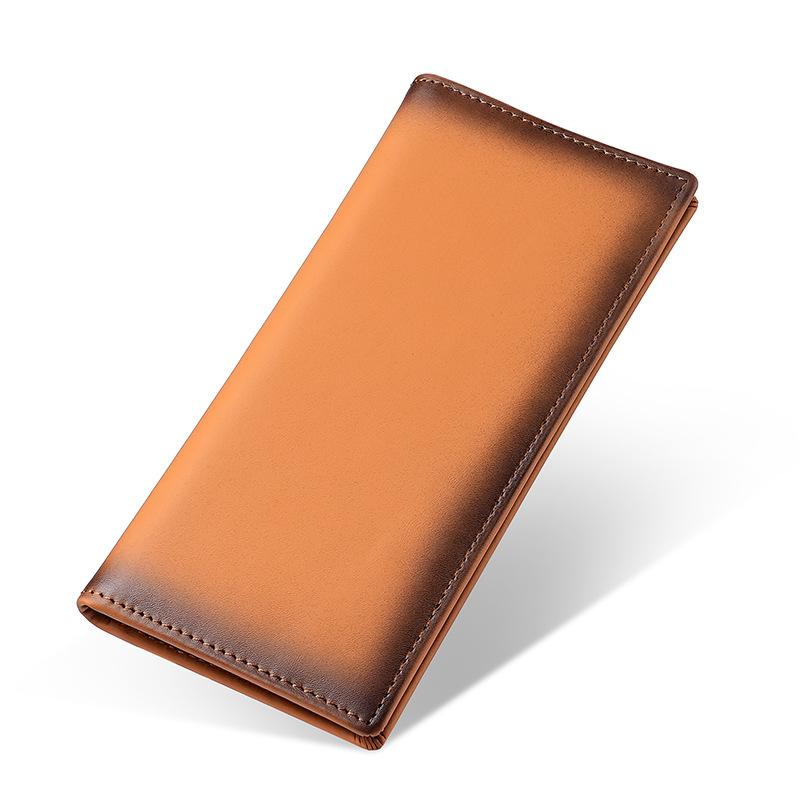 Genuine Leather Long Wallet for Men Slim Cowhide Retro Business Card Holder Large Capacity Bifold Purse коричневий
Genuine Leather Long Wallet for Men Slim Cowhide Retro Business Card Holder Large Capacity Bifold Purse коричневий