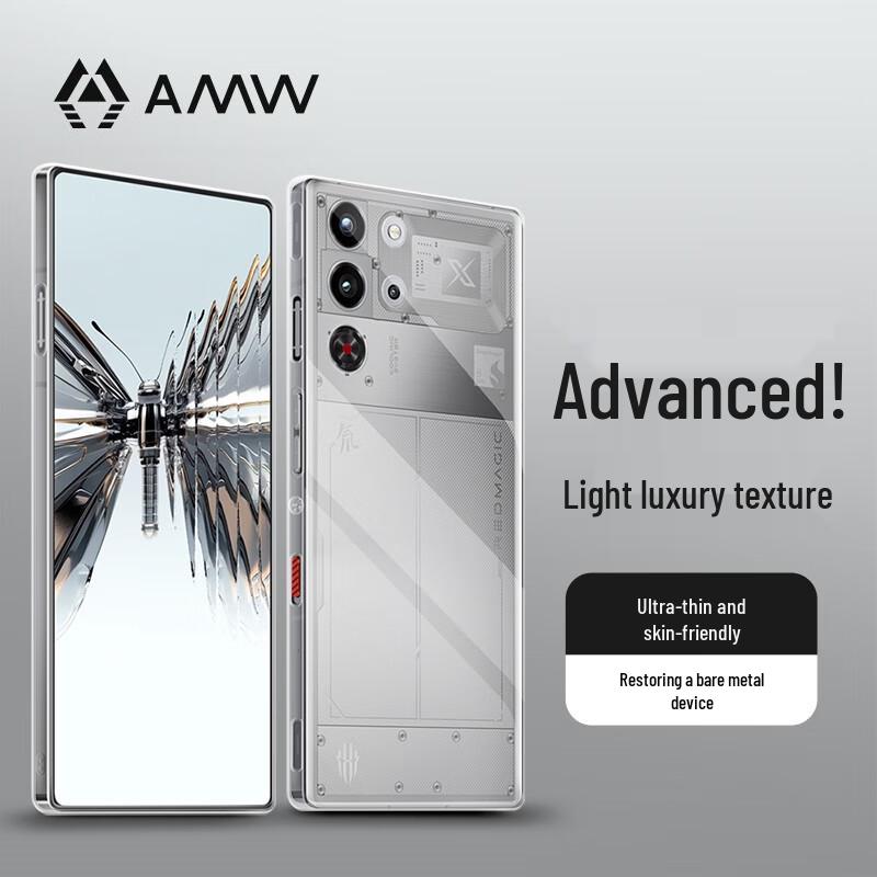 AMW Прозрачный ТПУ противоударный чехол для серии Nubia Red Magic 10
AMW Прозрачный ТПУ противоударный чехол для серии Nubia Red Magic 10