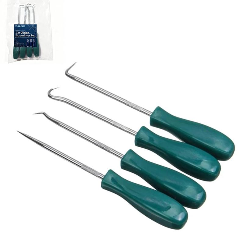 New 4Pcs Car Auto Vehicle Oil Seal Screwdrivers Set O-Ring Seal Gasket Puller Remover Pick Hooks Repair Tools for Car Tool Set 4pcs
New 4Pcs Car Auto Vehicle Oil Seal Screwdrivers Set O-Ring Seal Gasket Puller Remover Pick Hooks Repair Tools for Car Tool Set 4pcs