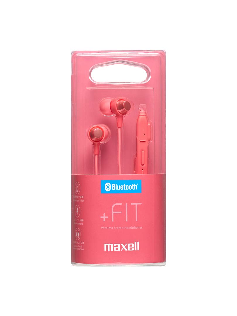 Maxell Bluetooth Wireless Headphones In-Ear MXH-BTC110PK розовый
Maxell Bluetooth Wireless Headphones In-Ear MXH-BTC110PK розовый