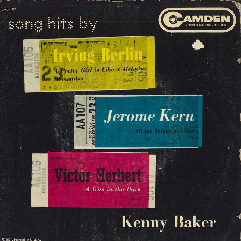 7inch Record KENNY BAKER - Song Hits By Irving Berlin Jerome K CAE109 RCA US Classical Used
7inch Record KENNY BAKER - Song Hits By Irving Berlin Jerome K CAE109 RCA US Classical Used