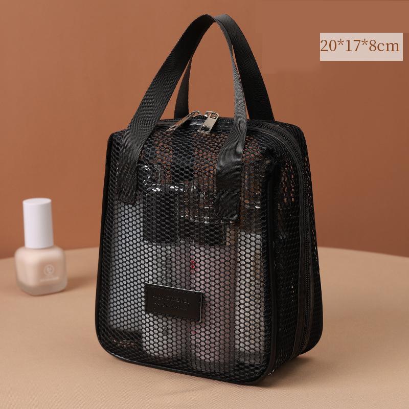 Multi-Functional Mesh Makeup Bag Pouch Large Capacity Portable Storage Case Travel Toiletry Bags Cosmetic Bags for Women
Multi-Functional Mesh Makeup Bag Pouch Large Capacity Portable Storage Case Travel Toiletry Bags Cosmetic Bags for Women