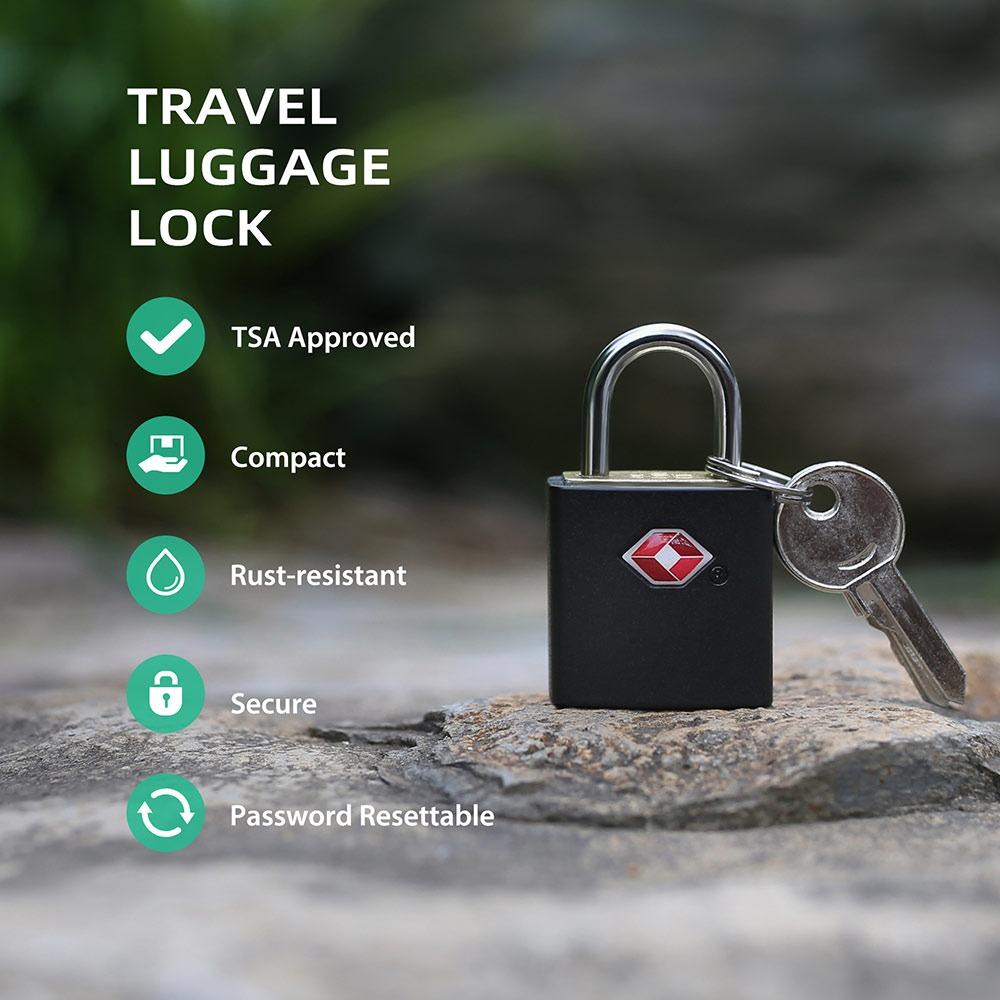 Міні Митний Замок Замок Безпеки TSA Портативний Замок для Шафи для Подорожей чорний
Міні Митний Замок Замок Безпеки TSA Портативний Замок для Шафи для Подорожей чорний