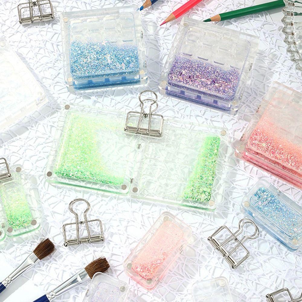 Magnetic Watercolor Paint Palette Quicksand Empty Paint Box Paint Pigment Box Artist Transparent-8 Grid
Magnetic Watercolor Paint Palette Quicksand Empty Paint Box Paint Pigment Box Artist Transparent-8 Grid