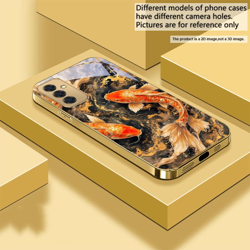 Lucky Orange Golden Koi For Samsung Galaxy S26 S20 FE S21 S22 S23 Plus S24 Ultra 25Ultra S21+ S9 S22 S8 Golden glass phone case Galaxy S26
Lucky Orange Golden Koi For Samsung Galaxy S26 S20 FE S21 S22 S23 Plus S24 Ultra 25Ultra S21+ S9 S22 S8 Golden glass phone case Galaxy S26
