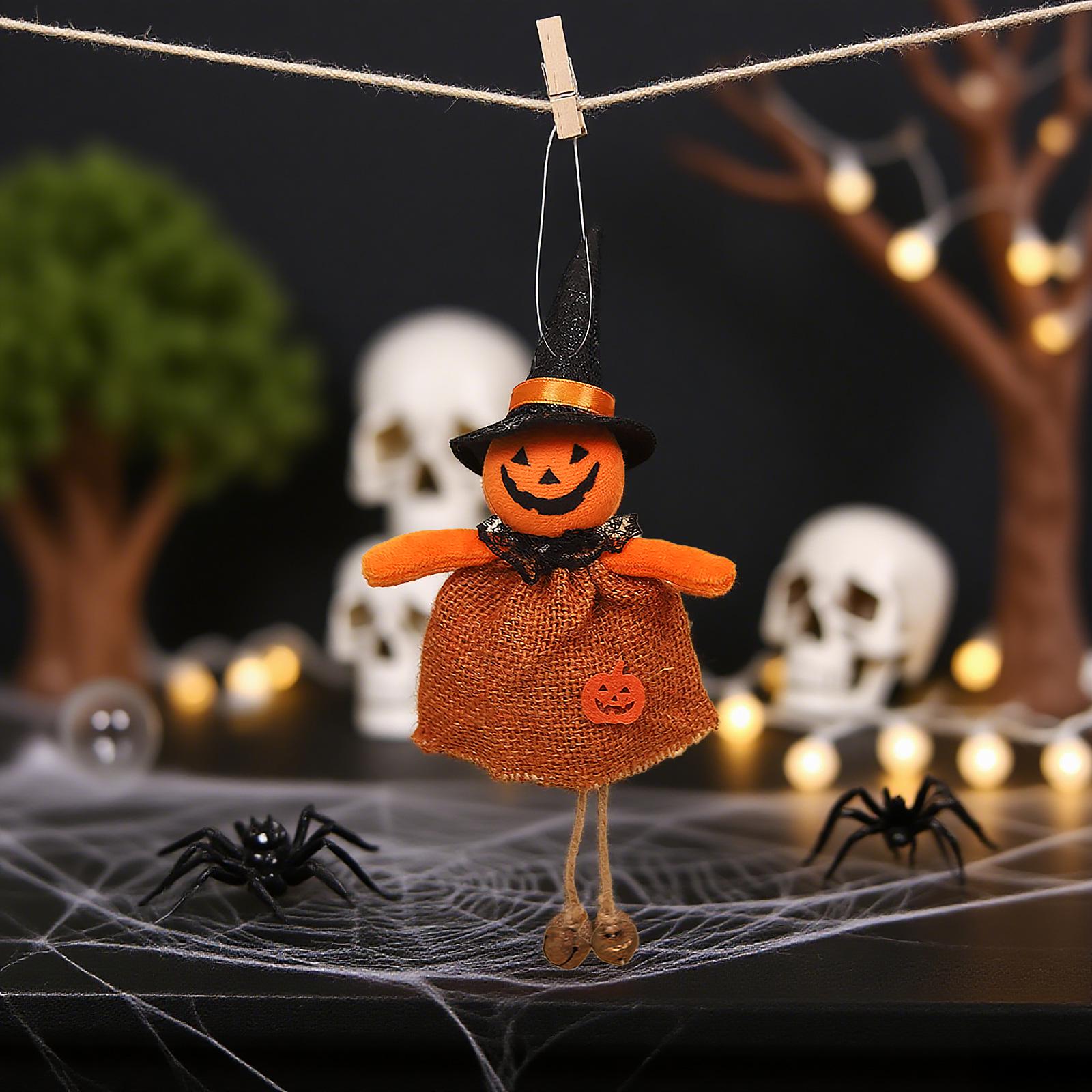 Cartoon Burlap Elf Pumpkin Doll Pendant for Halloween Decorations and Scene Dressing
Cartoon Burlap Elf Pumpkin Doll Pendant for Halloween Decorations and Scene Dressing
