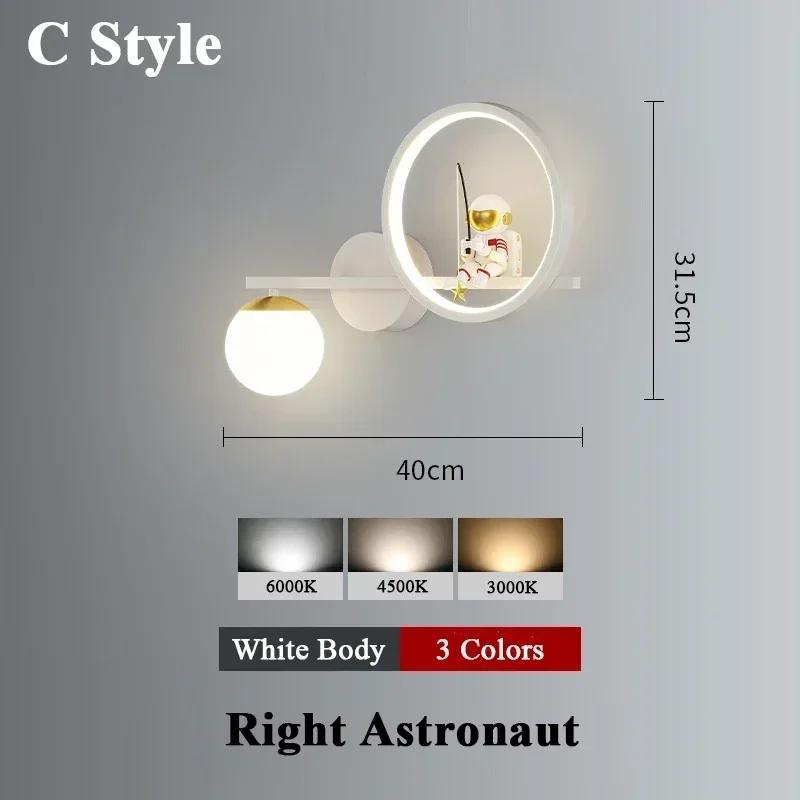Modern Home Children s Moon Cartoon Background Wall Lighting Minimalist Creative Astronaut Bedroom Bedside Sconce Lamps for Room 3 Colors Light
Modern Home Children s Moon Cartoon Background Wall Lighting Minimalist Creative Astronaut Bedroom Bedside Sconce Lamps for Room 3 Colors Light