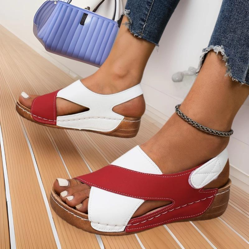European, American and Roman sandals women s 25-year summer new muffin thick-soled skirt casual open-toed versatile beach sandals 36
European, American and Roman sandals women s 25-year summer new muffin thick-soled skirt casual open-toed versatile beach sandals 36