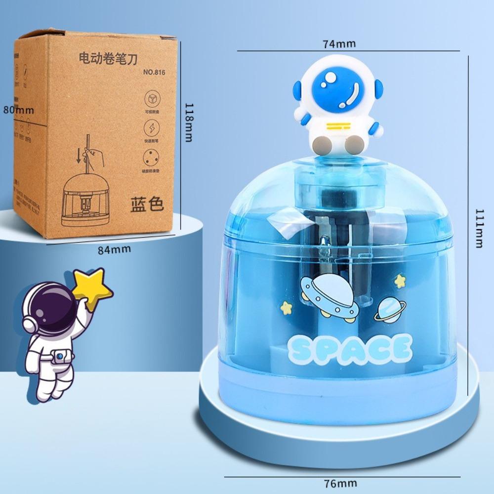 Battery Charging Electric Pencil Sharpener Cartoon Astronaut Rabbit Design Automatic Pencil Sharpener Portable Cute синий
Battery Charging Electric Pencil Sharpener Cartoon Astronaut Rabbit Design Automatic Pencil Sharpener Portable Cute синий
