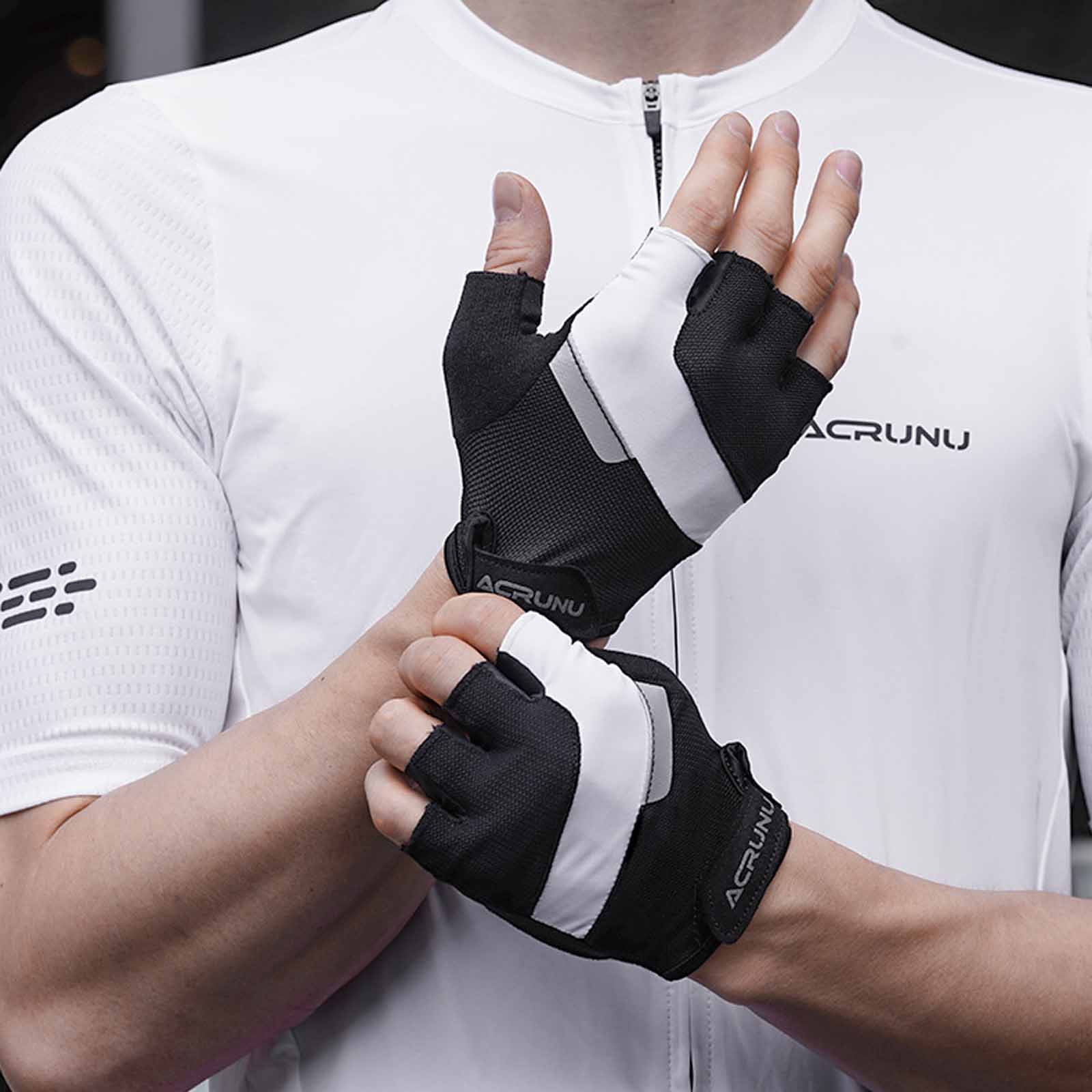 Unisex Half-Finger Bike Gloves, Cushioned Breathable Cycling Gloves for Mountain & Road Riding, Wear-Resistant Gear One Size чёрный
Unisex Half-Finger Bike Gloves, Cushioned Breathable Cycling Gloves for Mountain & Road Riding, Wear-Resistant Gear One Size чёрный