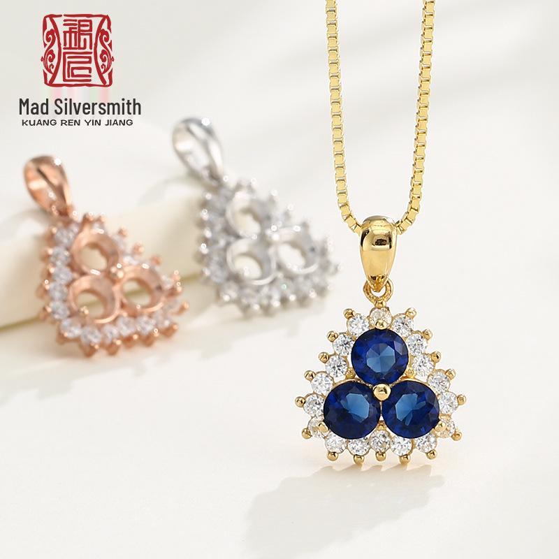 S925 Sterling Silver Pendant with Zircon Simulated Diamond - Trendy Design Necklace золотой
S925 Sterling Silver Pendant with Zircon Simulated Diamond - Trendy Design Necklace золотой